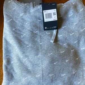 NWT Men Light Grey Nike Sweatshirt